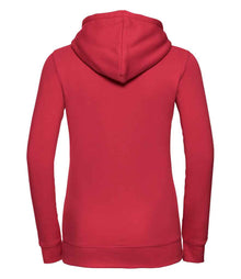 Russell Athletic Ladies Authentic Hooded Sweatshirt 265F - 265F Classic Red Back