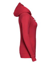 Russell Athletic Ladies Authentic Hooded Sweatshirt 265F - 265F Classic Red Side
