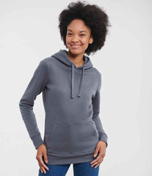Russell Athletic Ladies Authentic Hooded Sweatshirt 265F - 265F Convoy Grey Model
