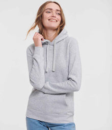 Russell Athletic Ladies Authentic Hooded Sweatshirt 265F - 265F Light Oxford Model