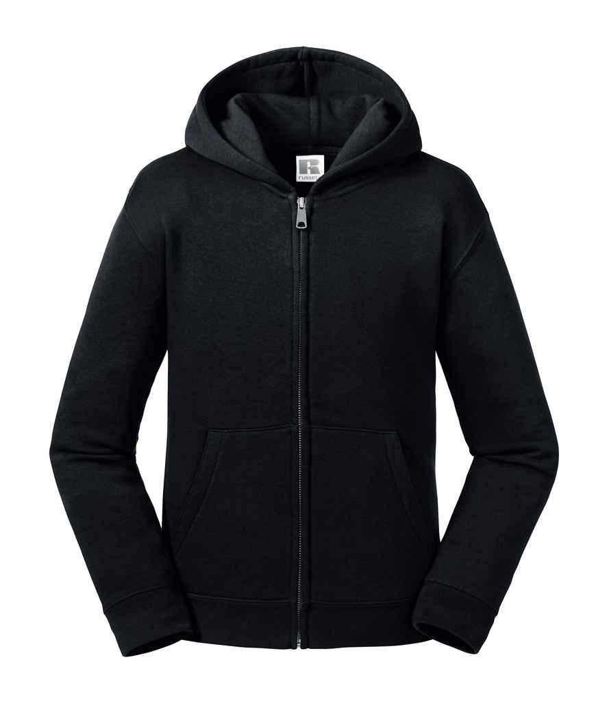Russell Athletic Kids Authentic Zip Hooded Sweatshirt 266B - Black