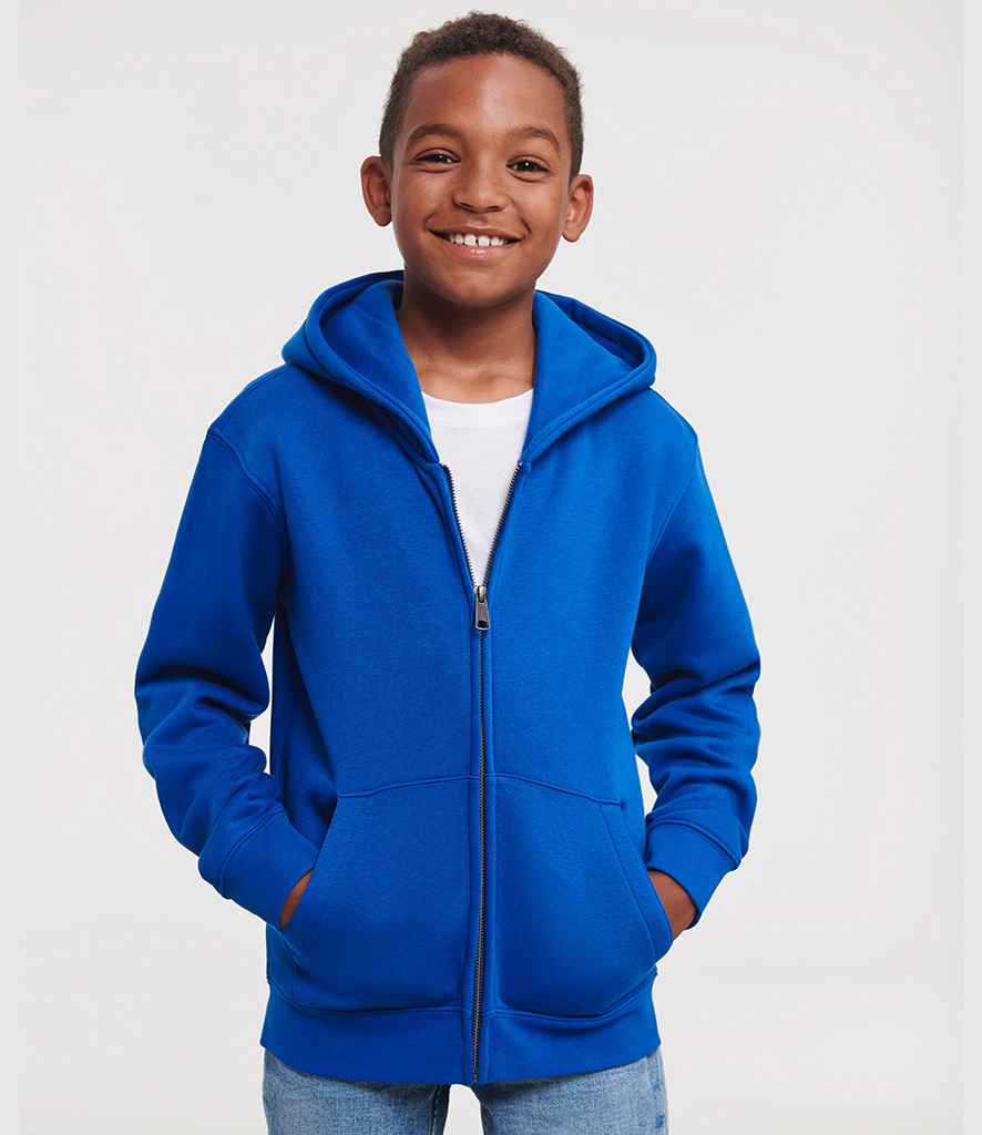 Russell Athletic Kids Authentic Zip Hooded Sweatshirt 266B - 266B Bright Royal Model