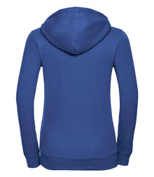 Russell Athletic Ladies Authentic Zip Hooded Sweatshirt 266F - 266F Bright Royal Back
