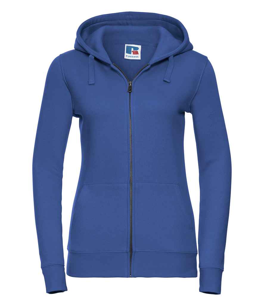 Russell Athletic Ladies Authentic Zip Hooded Sweatshirt 266F - Bright Royal