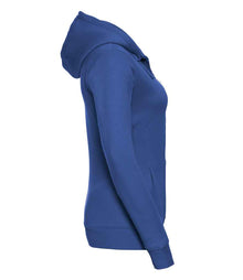 Russell Athletic Ladies Authentic Zip Hooded Sweatshirt 266F - 266F Bright Royal Side