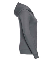 Russell Athletic Ladies Authentic Zip Hooded Sweatshirt 266F - 266F Convoy Grey Side