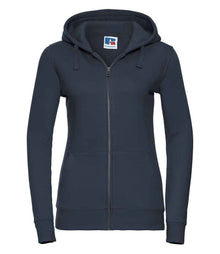 Russell Athletic Ladies Authentic Zip Hooded Sweatshirt 266F - French Navy
