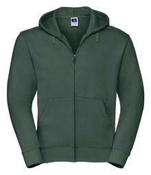 Russell Athletic Authentic Zip Hooded Sweatshirt 266M - Bottle Green
