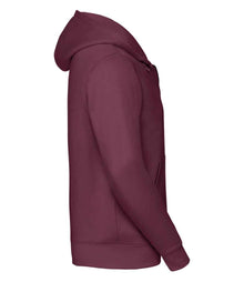 Russell Athletic Authentic Zip Hooded Sweatshirt 266M - 266M Burgundy Side