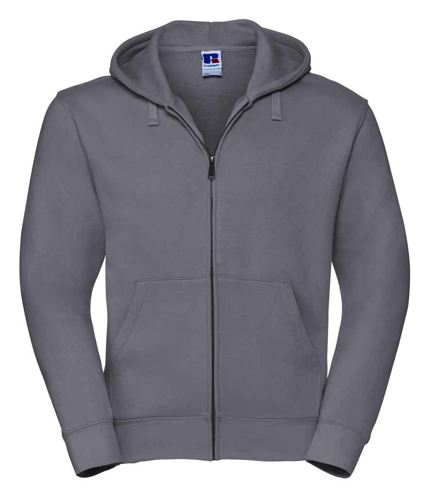 Russell Athletic Authentic Zip Hooded Sweatshirt 266M - Convoy Grey
