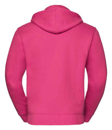 Russell Athletic Authentic Zip Hooded Sweatshirt 266M - 266M Fuchsia Back