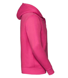 Russell Athletic Authentic Zip Hooded Sweatshirt 266M - 266M Fuchsia Side