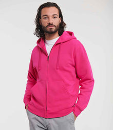 Russell Athletic Authentic Zip Hooded Sweatshirt 266M - 266M Fuchsia Model