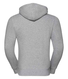 Russell Athletic Authentic Zip Hooded Sweatshirt 266M - 266M Light Oxford Back