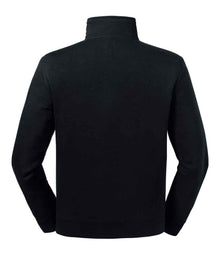 Russell Athletic Authentic Zip Neck Sweatshirt 270M - 270M Black Back