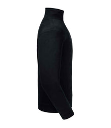 Russell Athletic Authentic Zip Neck Sweatshirt 270M - 270M Black Side