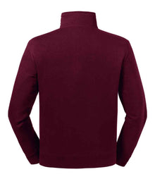 Russell Athletic Authentic Zip Neck Sweatshirt 270M - 270M Burgundy Back