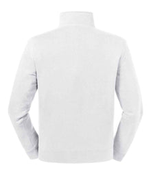 Russell Athletic Authentic Zip Neck Sweatshirt 270M - 270M White Back