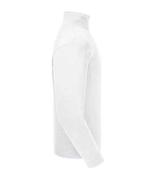 Russell Athletic Authentic Zip Neck Sweatshirt 270M - 270M White Side