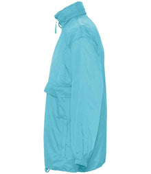 SOL'S Unisex Surf Windbreaker Jacket 32000 - 32000 Atoll Blue Side