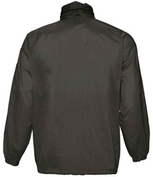 SOL'S Unisex Surf Windbreaker Jacket 32000 - 32000 Black Back