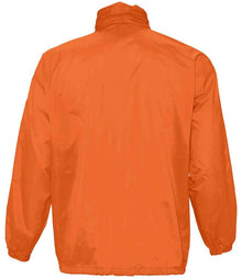 SOL'S Unisex Surf Windbreaker Jacket 32000 - 32000 Orange Back