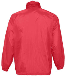 SOL'S Unisex Surf Windbreaker Jacket 32000 - 32000 Red Back