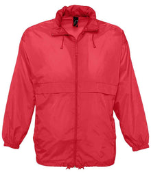 SOL'S Unisex Surf Windbreaker Jacket 32000 - Red
