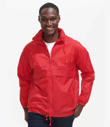 SOL'S Unisex Surf Windbreaker Jacket 32000 - 32000 Red Model