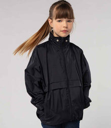 SOL'S Kids Surf Windbreaker Jacket 32300 - 32300 Black Model