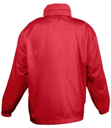 SOL'S Kids Surf Windbreaker Jacket 32300 - 32300 Red Back