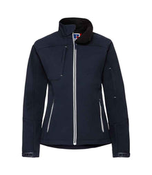 Russell Athletic Ladies Bionic Soft Shell Jacket 410F - French Navy