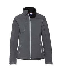 Russell Athletic Ladies Bionic Soft Shell Jacket 410F - Iron