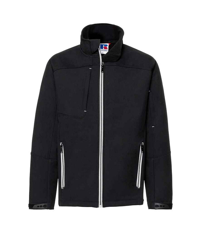 Russell Athletic Bionic Soft Shell Jacket 410M - Black