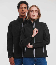 Russell Athletic Bionic Soft Shell Jacket 410M - 410M Black Model