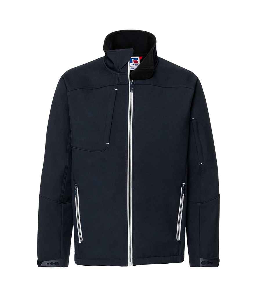 Russell Athletic Bionic Soft Shell Jacket 410M - French Navy
