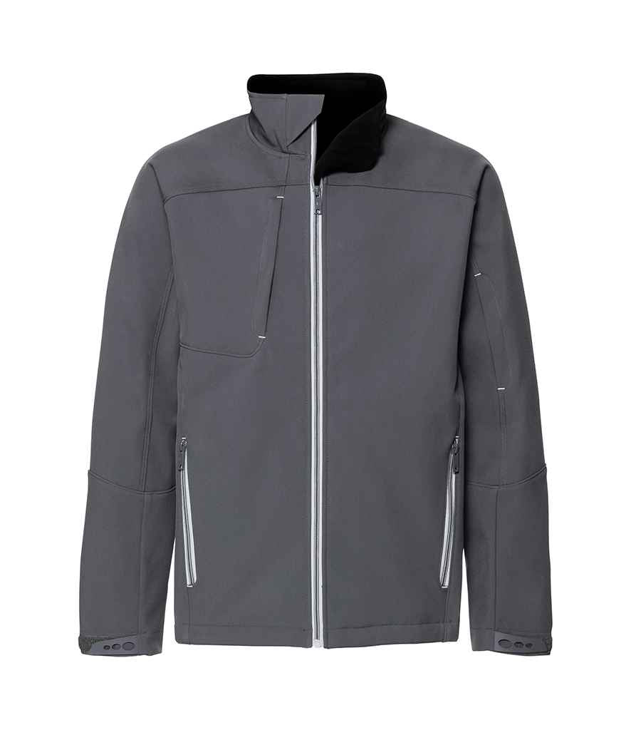 Russell Athletic Bionic Soft Shell Jacket 410M - Iron