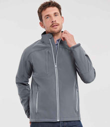 Russell Athletic Bionic Soft Shell Jacket 410M - 410M Iron Model
