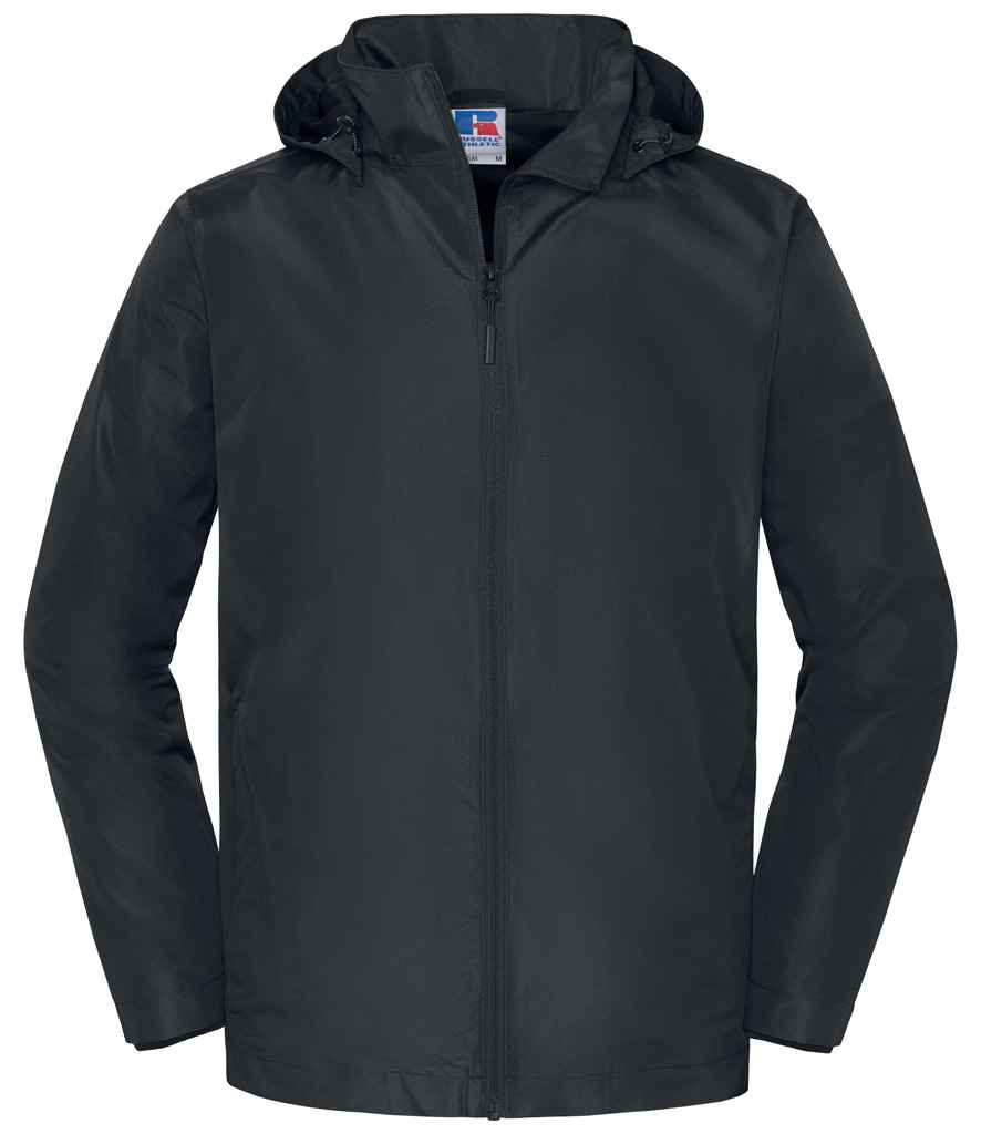 Russell Athletic Essential Weather Shell Jacket 416M - Black