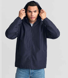 Russell Athletic Essential Weather Shell Jacket 416M - 416M French Navy Model