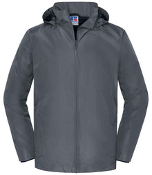 Russell Athletic Essential Weather Shell Jacket 416M - Iron
