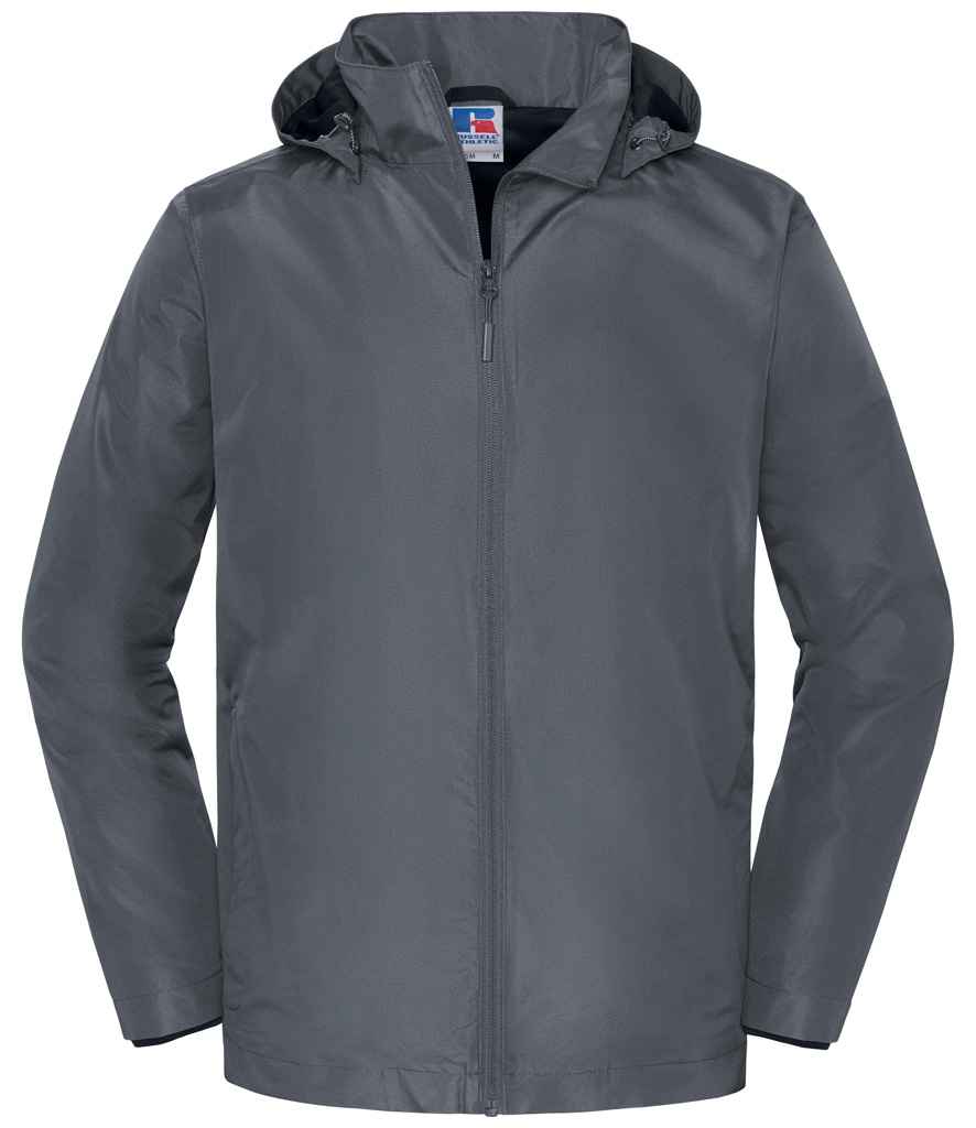 Russell Athletic Essential Weather Shell Jacket 416M - Iron