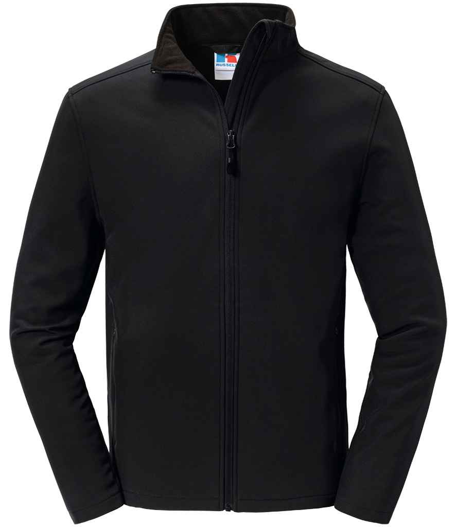 Russell Athletic Essential Recycled Soft Shell Jacket 420M - Black
