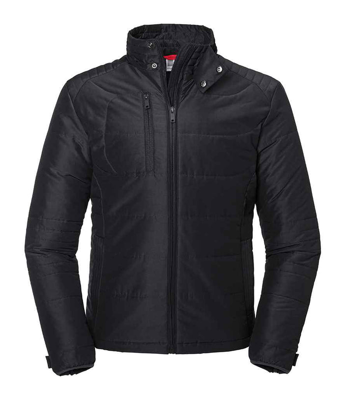 Russell Athletic Cross Padded Jacket 430M - Black