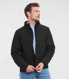 Russell Athletic Cross Padded Jacket 430M - 430M Black Model