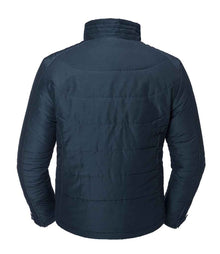 Russell Athletic Cross Padded Jacket 430M - 430M French Navy Back
