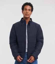 Russell Athletic Cross Padded Jacket 430M - 430M French Navy Model