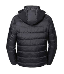 Russell Athletic Hooded Nano Padded Jacket 440M - 440M Black Back