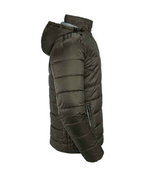 Russell Athletic Hooded Nano Padded Jacket 440M - 440M Dark Olive Side