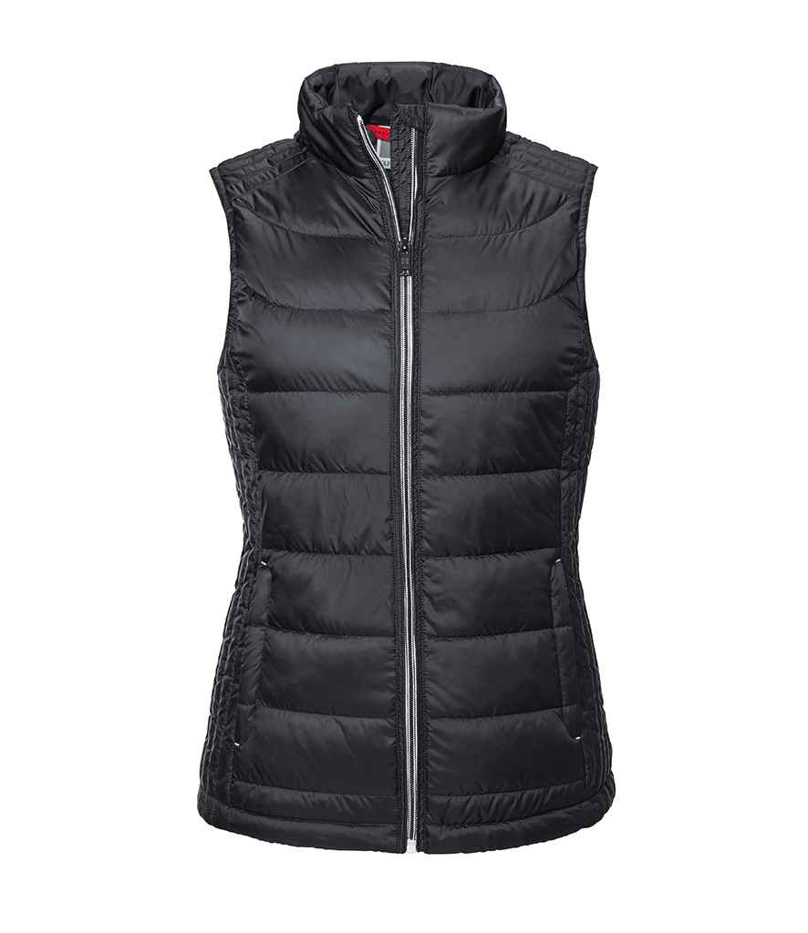 Russell Athletic Ladies Nano Padded Bodywarmer 441F - Black